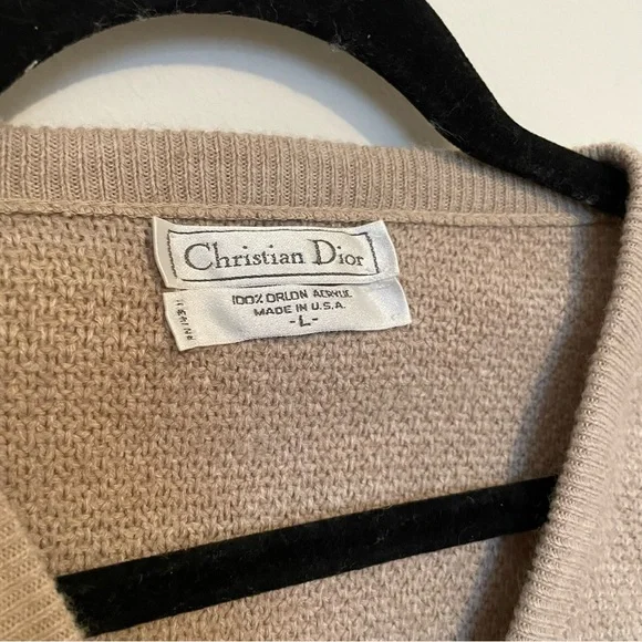 Vintage Christian Dior Sweater - Picture 3 of 5